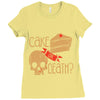 cake or death Ladies Fitted T-Shirt