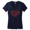 pizza my heart Women's V-Neck T-Shirt