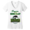 Pray For Humboldt Women's V-Neck T-Shirt