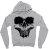 skull Zipper Hoodie