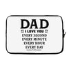 I Love You Dad Laptop sleeve