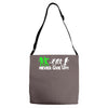 zombie never give up fun Adjustable Strap Totes
