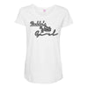 text effect 7 Maternity Scoop Neck T-shirt