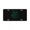 green vigilance License Plate