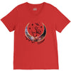 Space Skeleton V-Neck Tee