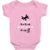 its the sudden deceleration that kills you funny physics Baby Onesie