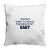 jacksons button Throw Pillow