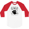 drumer vitruvian 3/4 Sleeve Shirt