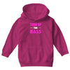 turn up the bass Youth Hoodie