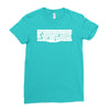 space bar  funny astronaut gravity universe planet ship rocket Ladies Fitted T-Shirt