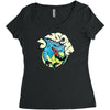 jawsome Women's Triblend Scoop T-shirt