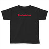 technician t shirt technics parody dj vinyl 1200 hip hop illest techno Toddler T-shirt