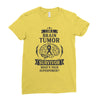 I am a Brain Tumor Survivor - What's Your Superpower? Ladies Fitted T-Shirt
