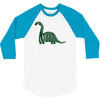 fontasaurus 3/4 Sleeve Shirt