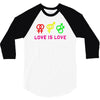 love is love 3/4 Sleeve Shirt