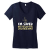 but you can still catch these hands Women's V-Neck T-Shirt