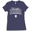 black panther logo Ladies Fitted T-Shirt