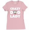 Crazy Dog Lady Ladies Fitted T-Shirt