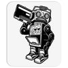 dance robot music old Mousepad