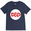 black red V-Neck Tee