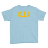cia  funny  fashion fbi feds joke fancy dress Youth Tee