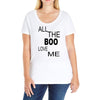 all the boo love me Ladies Curvy T-Shirt