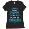 The Best Poppy Was Born In November Ladies Fitted T-Shirt