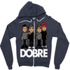 dobre twins dobre brother Zipper Hoodie