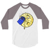 time travel to the moon 3/4 Sleeve Shirt
