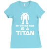 my other ride is a titan Ladies Fitted T-Shirt