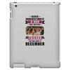 Never Underestimate A Man Who Watches Friends And Was Born in December iPad 3 and 4 Case