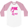 I Wear Grey For My Aunt (Brain Cancer Awareness) 3/4 Sleeve Shirt