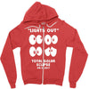 Lights Out, Total Solar Eclipse 08.21.2017 Zipper Hoodie