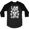 i am the one who lifts 3/4 Sleeve Shirt