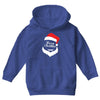 santa claus merry christmas Youth Hoodie