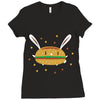 bun bun Ladies Fitted T-Shirt