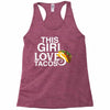 This Girl Loves Tacos Racerback Tank