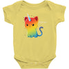 the magical kittencorn Baby Bodysuit