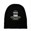 premium vintage 1981 classic perfectly aged limited edition Baby Beanies