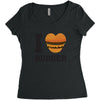 i love burger Women's Triblend Scoop T-shirt