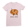 beagle bagel Ladies Fitted T-Shirt