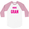 Only The Best Moms Get Promoted To Gran 3/4 Sleeve Shirt