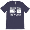 geeks will save the world mac version (2) T-Shirt