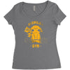 vermilion gym Women's Triblend Scoop T-shirt