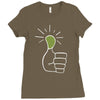 green thumb Ladies Fitted T-Shirt