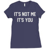 it's not me it's you Ladies Fitted T-Shirt