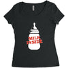 Milk Inside Women's Triblend Scoop T-shirt