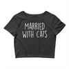 married with cats Crop Top
