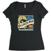 halloween moon Women's Triblend Scoop T-shirt