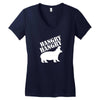 hangry Women's V-Neck T-Shirt